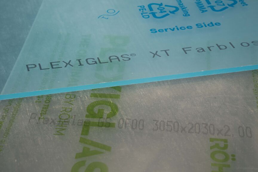 Unterschied zwischen PLEXIGLAS®/Acrylglas XT und GS 